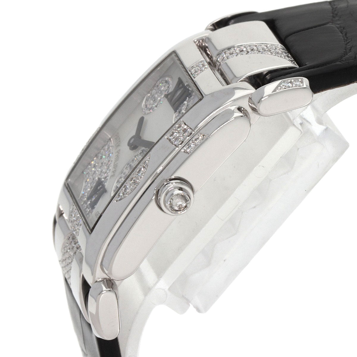 PATEK PHILIPPE パテックフィリップ 4914G Twenty-4 ダイヤモンド 腕時計 K18WG レディース 中古