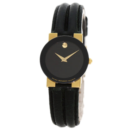 Movado モバード 81.C1.827 ラウンドフェイス 腕時計 SS レディース 中古