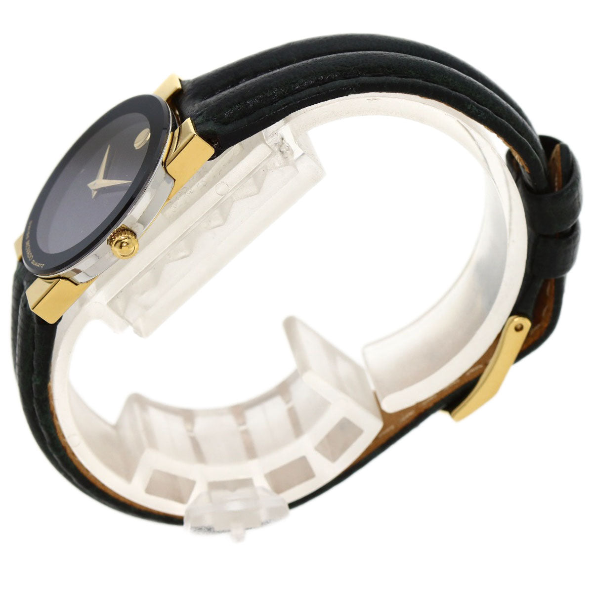 Movado モバード 81.C1.827 ラウンドフェイス 腕時計 SS レディース 中古