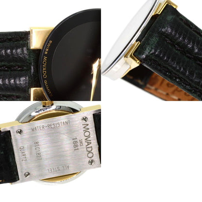 Movado モバード 81.C1.827 ラウンドフェイス 腕時計 SS レディース 中古