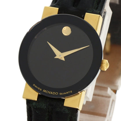 Movado モバード 81.C1.827 ラウンドフェイス 腕時計 SS レディース 中古