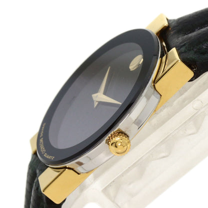 Movado モバード 81.C1.827 ラウンドフェイス 腕時計 SS レディース 中古