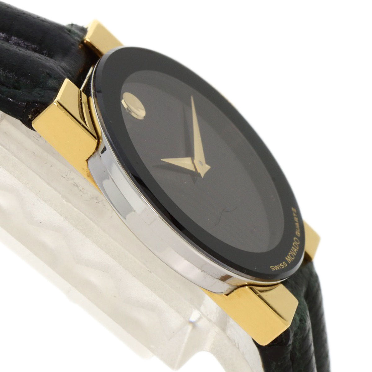 Movado モバード 81.C1.827 ラウンドフェイス 腕時計 SS レディース 中古