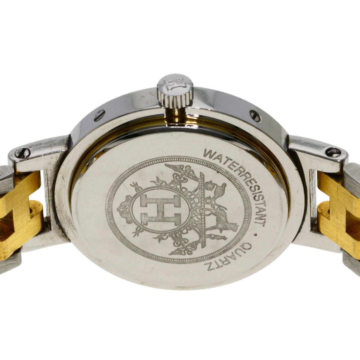 HERMES エルメス クリッパー 腕時計 SS レディース 中古