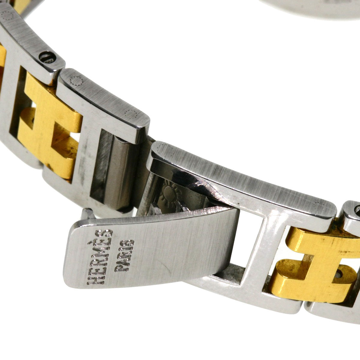 HERMES エルメス クリッパー 腕時計 SS レディース 中古