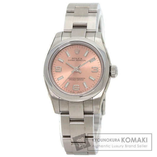ROLEX ロレックス 176200 オイスターパーペチュアル 腕時計 SS レディース 中古