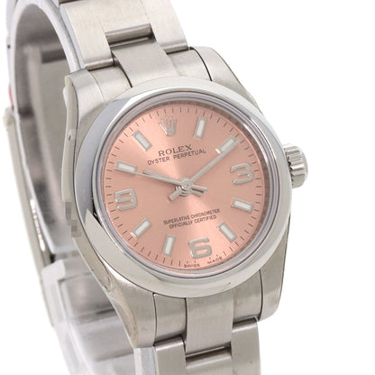 ROLEX ロレックス 176200 オイスターパーペチュアル 腕時計 SS レディース 中古
