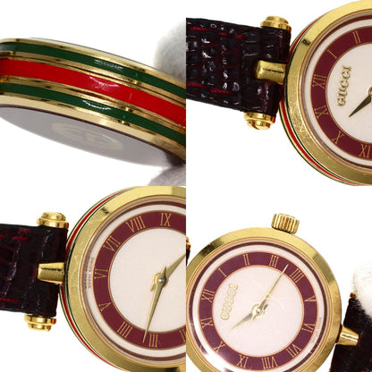 GUCCI グッチ シェリーライン 腕時計 GP レディース 中古