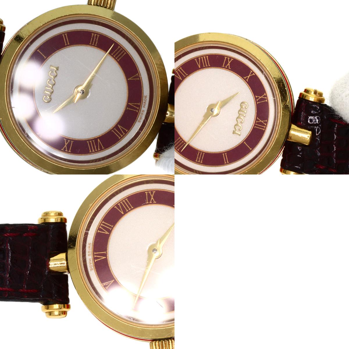 GUCCI グッチ シェリーライン 腕時計 GP レディース 中古