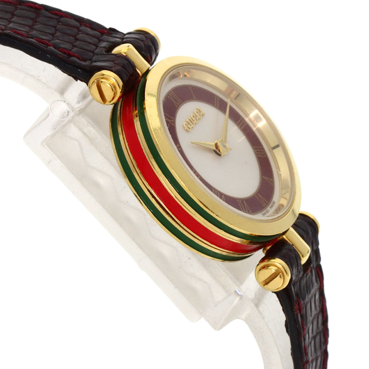 GUCCI グッチ シェリーライン 腕時計 GP レディース 中古