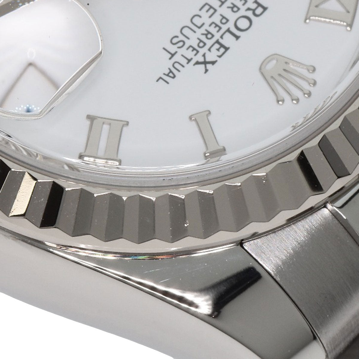 ROLEX ロレックス 179174 デイトジャスト ホワイトローマ 腕時計 SS レディース 中古