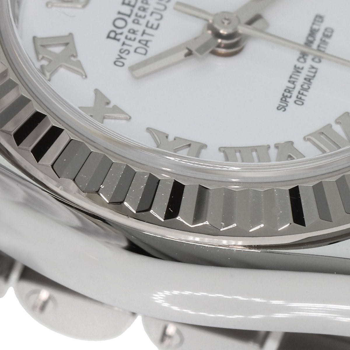 ROLEX ロレックス 179174 デイトジャスト ホワイトローマ 腕時計 SS レディース 中古