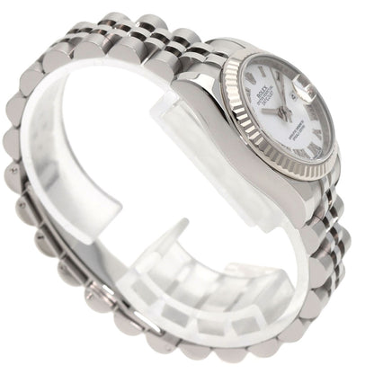 ROLEX ロレックス 179174 デイトジャスト ホワイトローマ 腕時計 SS レディース 中古