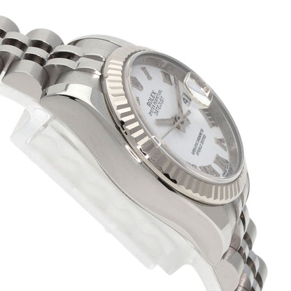 ROLEX ロレックス 179174 デイトジャスト ホワイトローマ 腕時計 SS レディース 中古