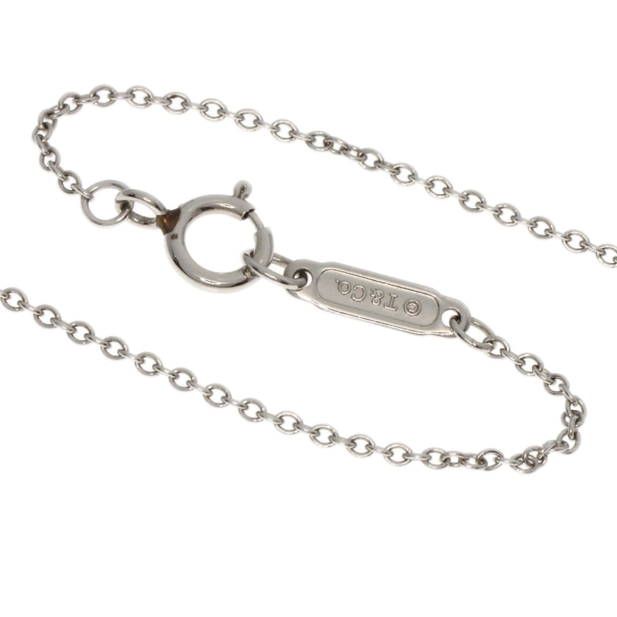 TIFFANY&Co. ティファニー アクアマリン ダイヤモンド アールデコ ネックレス PT950 レディース 中古