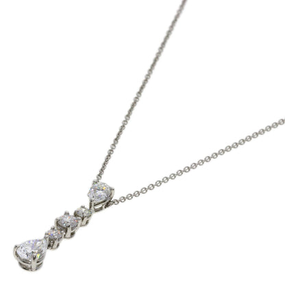 TIFFANY&Co. ティファニー スウイング ドロップ ダイヤモンド ネックレス PT950 レディース 中古