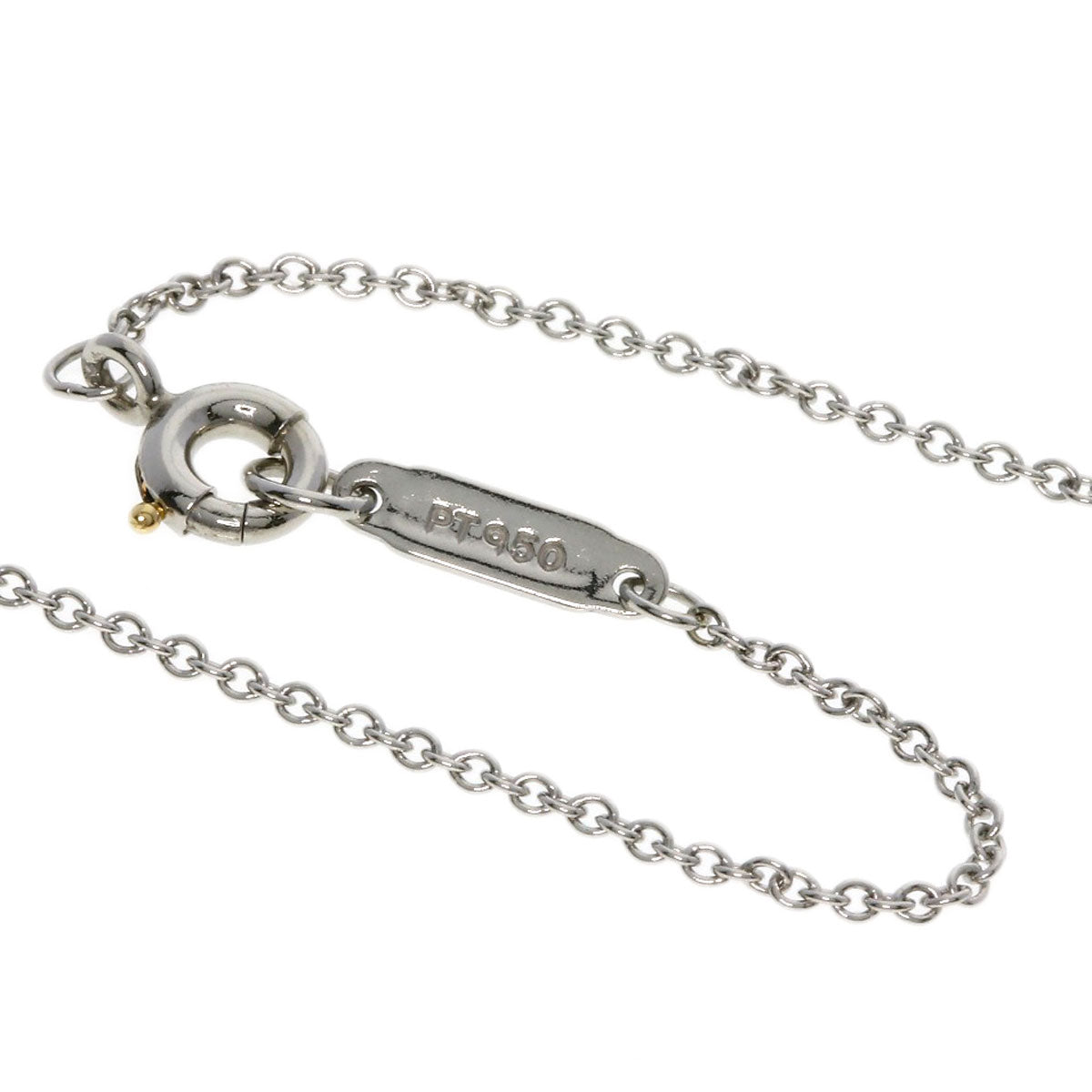 TIFFANY&Co. ティファニー スウイング ドロップ ダイヤモンド ネックレス PT950 レディース 中古
