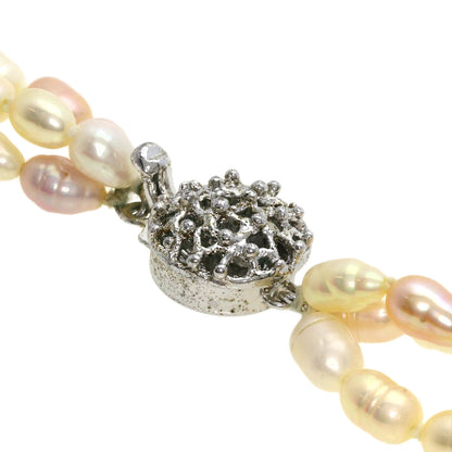 SELECT JEWELRY セレクトジュエリー 淡水パール 真珠 2本セット ネックレス SV レディース 中古