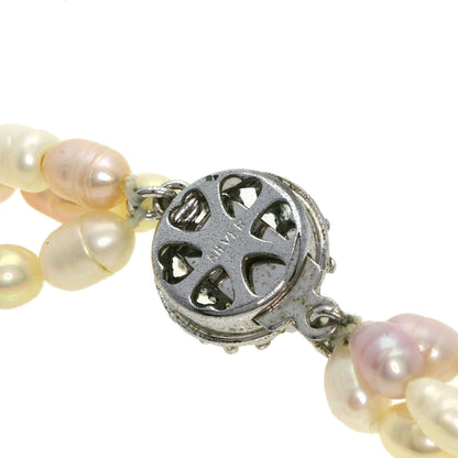 SELECT JEWELRY セレクトジュエリー 淡水パール 真珠 2本セット ネックレス SV レディース 中古