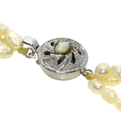 SELECT JEWELRY セレクトジュエリー 淡水パール 真珠 2本セット ネックレス SV レディース 中古