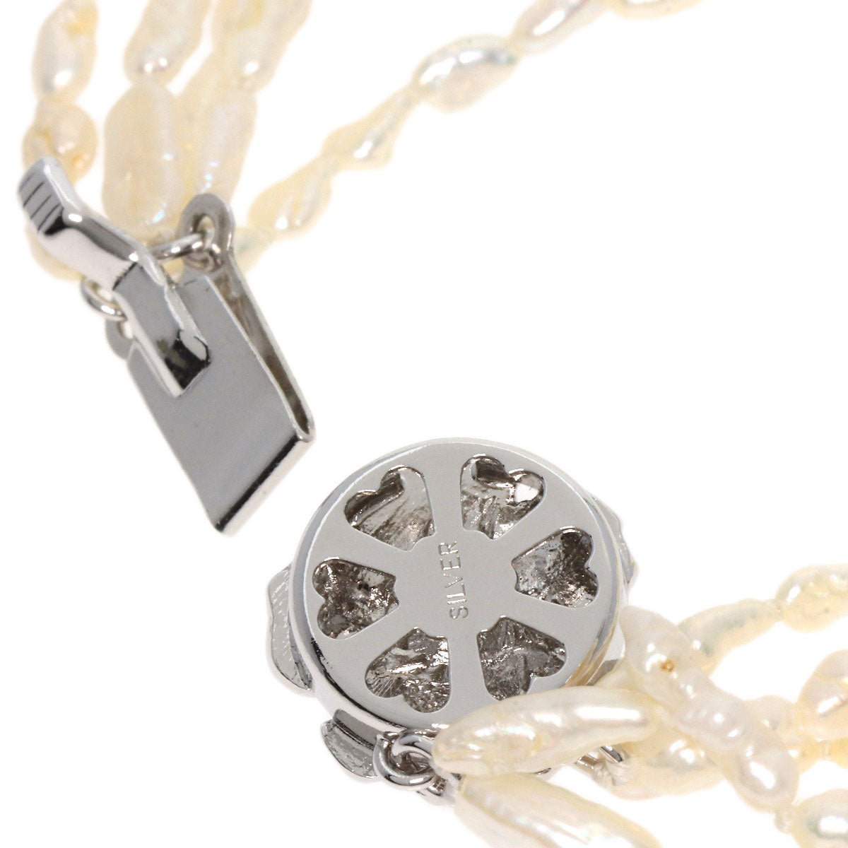 SELECT JEWELRY セレクトジュエリー ケシパール 真珠 ブレスレット SV レディース 中古