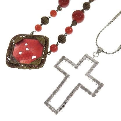 SELECT JEWELRY セレクトジュエリー ブローチ カンザシ ネックレス 10点セット ブローチ 金属製 レディース 中古