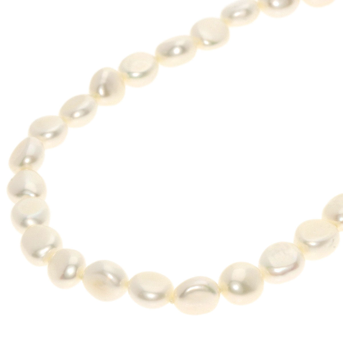 SELECT JEWELRY セレクトジュエリー 淡水パール 真珠　ダイヤモンド ネックレス SV レディース 中古