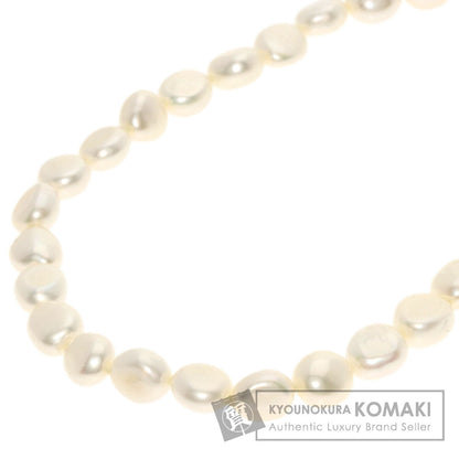 SELECT JEWELRY セレクトジュエリー 淡水パール 真珠　ダイヤモンド ネックレス SV レディース 中古
