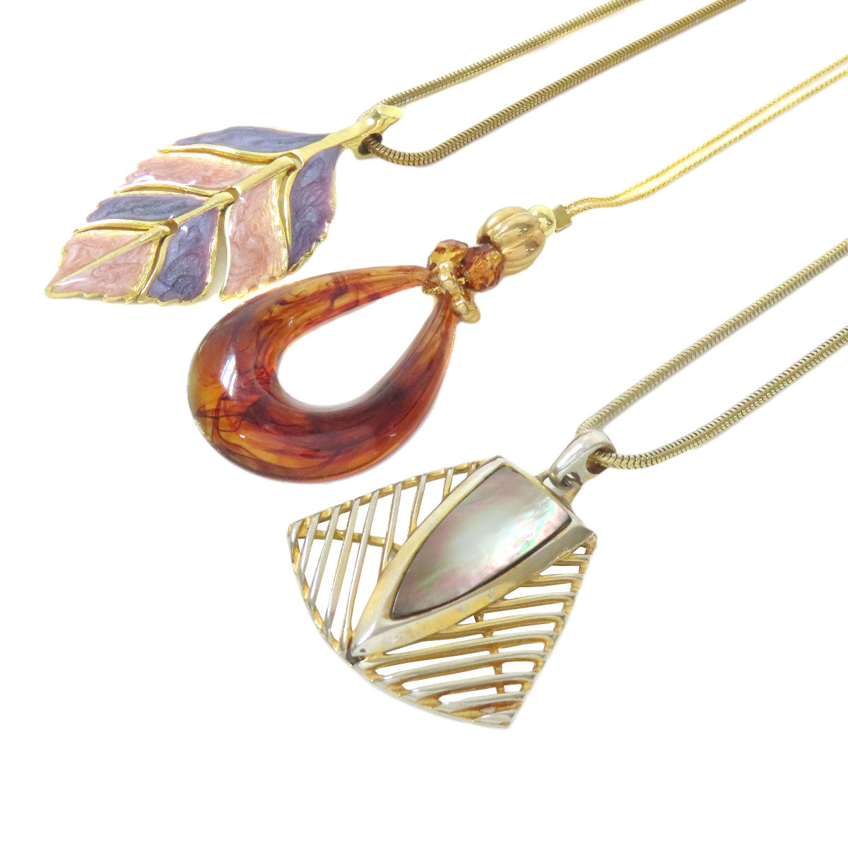 SELECT JEWELRY セレクトジュエリー ネックレス5本セット ネックレス 金属製 レディース 中古