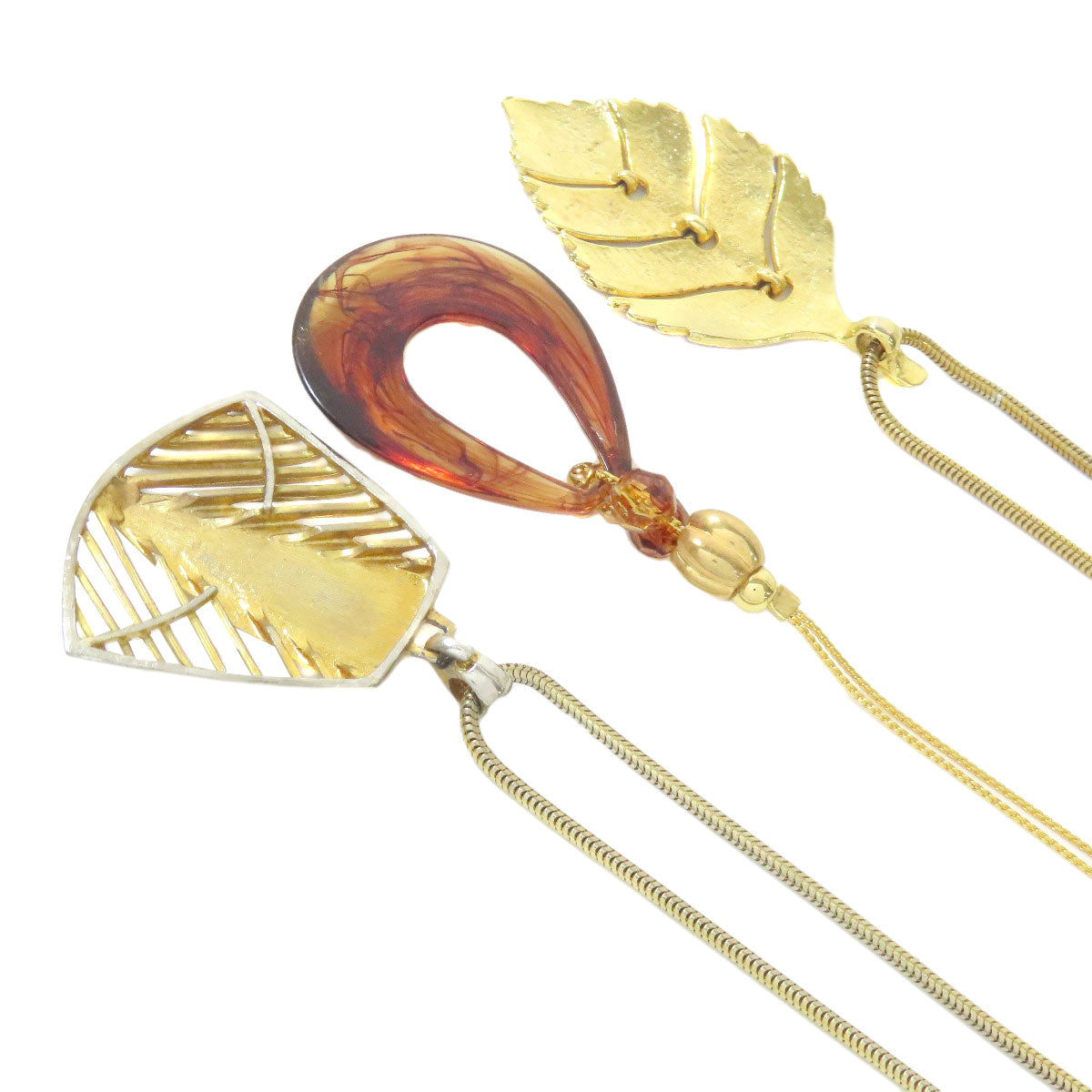SELECT JEWELRY セレクトジュエリー ネックレス5本セット ネックレス 金属製 レディース 中古