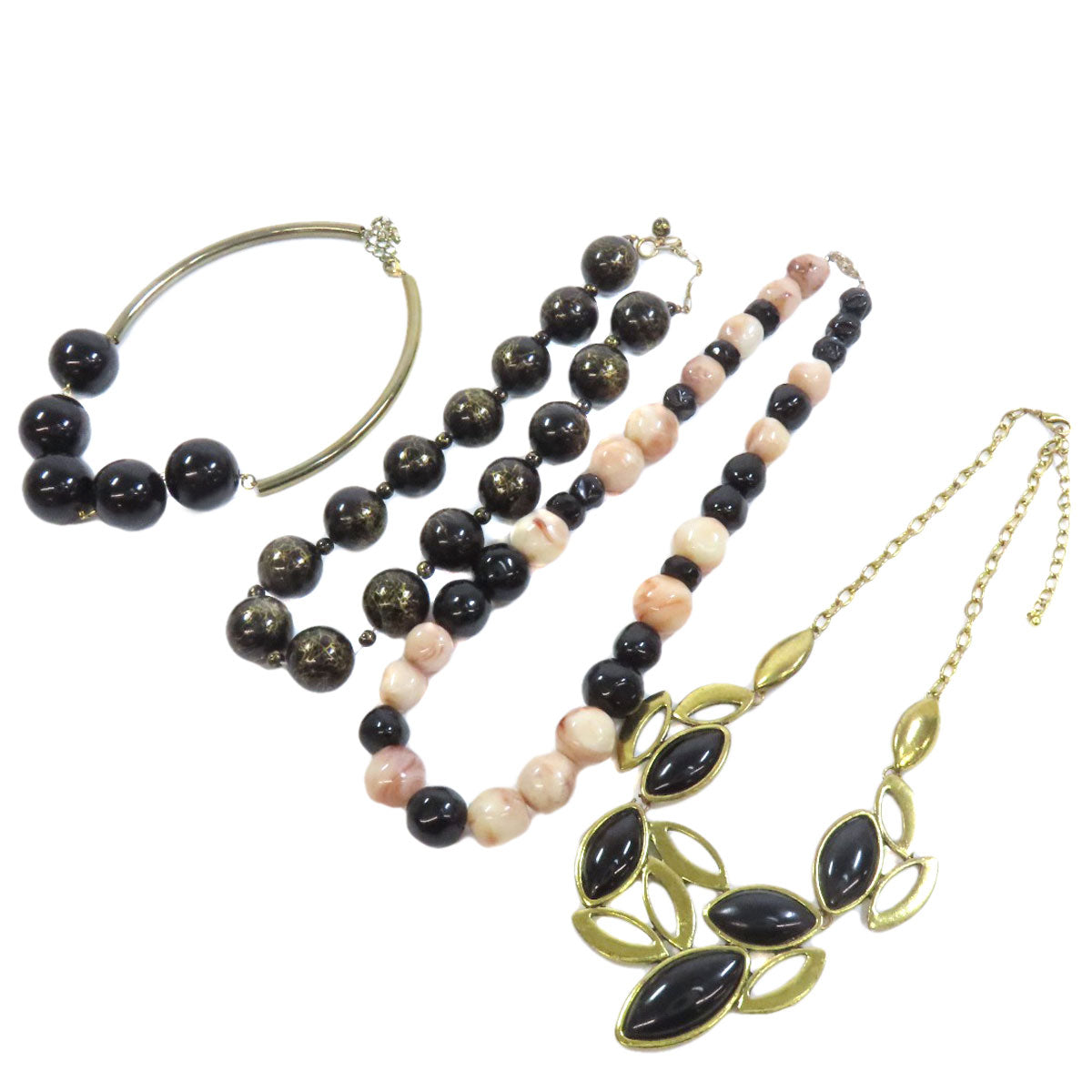 SELECT JEWELRY セレクトジュエリー ネックレス4本セット ネックレス 金属製 レディース 中古