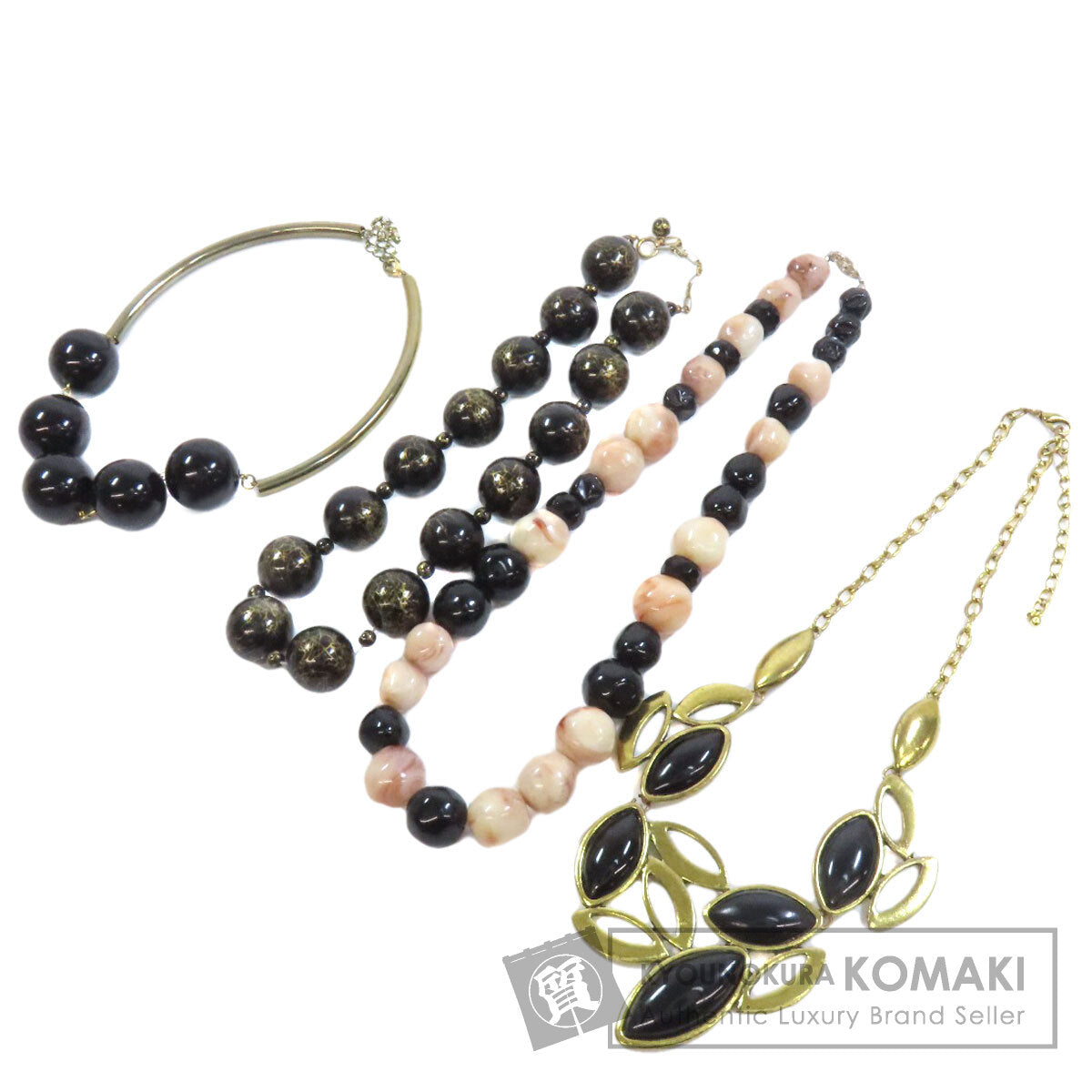SELECT JEWELRY セレクトジュエリー ネックレス4本セット ネックレス 金属製 レディース 中古