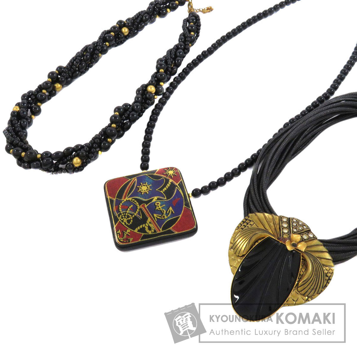 SELECT JEWELRY セレクトジュエリー ネックレス 3本セット ネックレス 金属製 レディース 中古