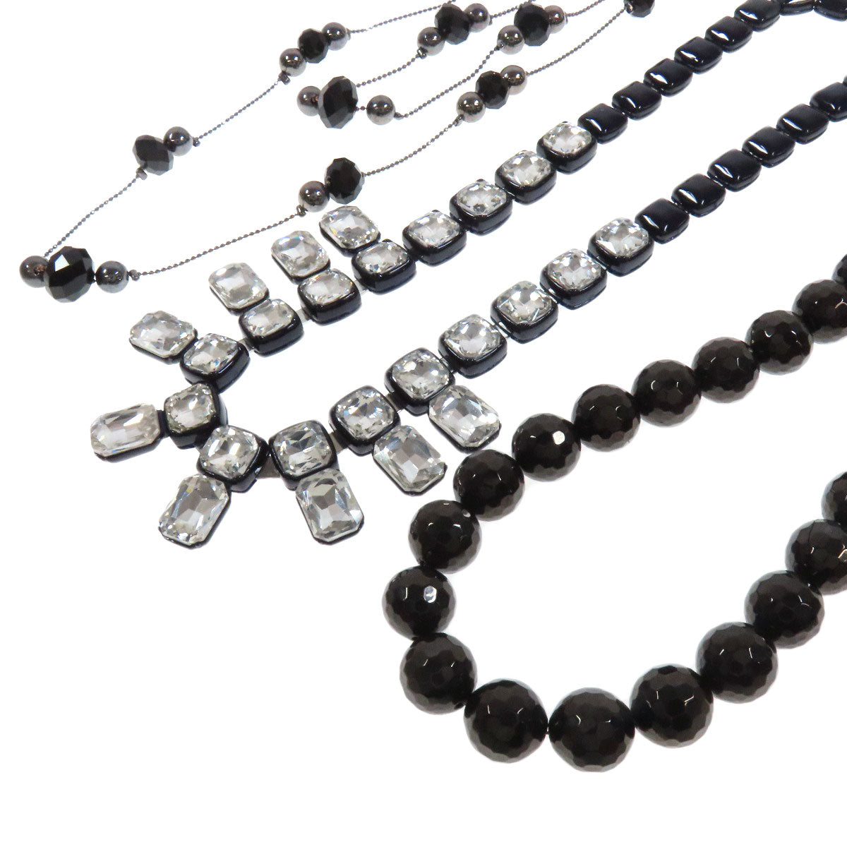 SELECT JEWELRY セレクトジュエリー ネックレス3本セット ネックレス 金属製 レディース 中古