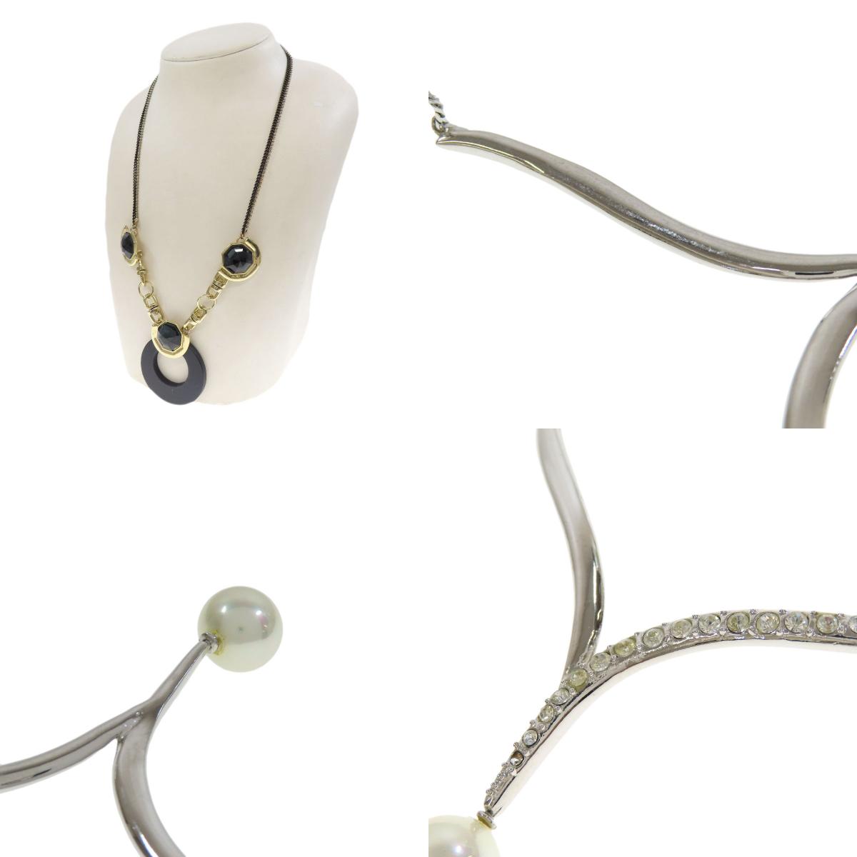 SELECT JEWELRY セレクトジュエリー ネックレス6本セット フェイクパール ネックレス 金属製 レディース 中古