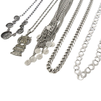SELECT JEWELRY セレクトジュエリー ネックレス 5点セット ネックレス ステンレス レディース 中古