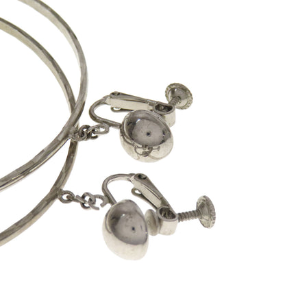 SELECT JEWELRY セレクトジュエリー イヤリング　ピンブローチ キーホルダー 5点セット イヤリング 金属製 レディース 中古