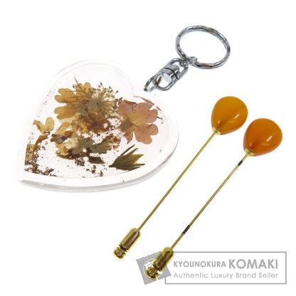 SELECT JEWELRY セレクトジュエリー イヤリング　ピンブローチ キーホルダー 5点セット イヤリング 金属製 レディース 中古