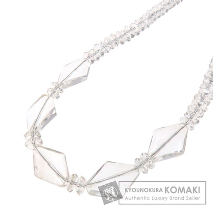 SELECT JEWELRY セレクトジュエリー 水晶 クリスタル ネックレス SV レディース 中古
