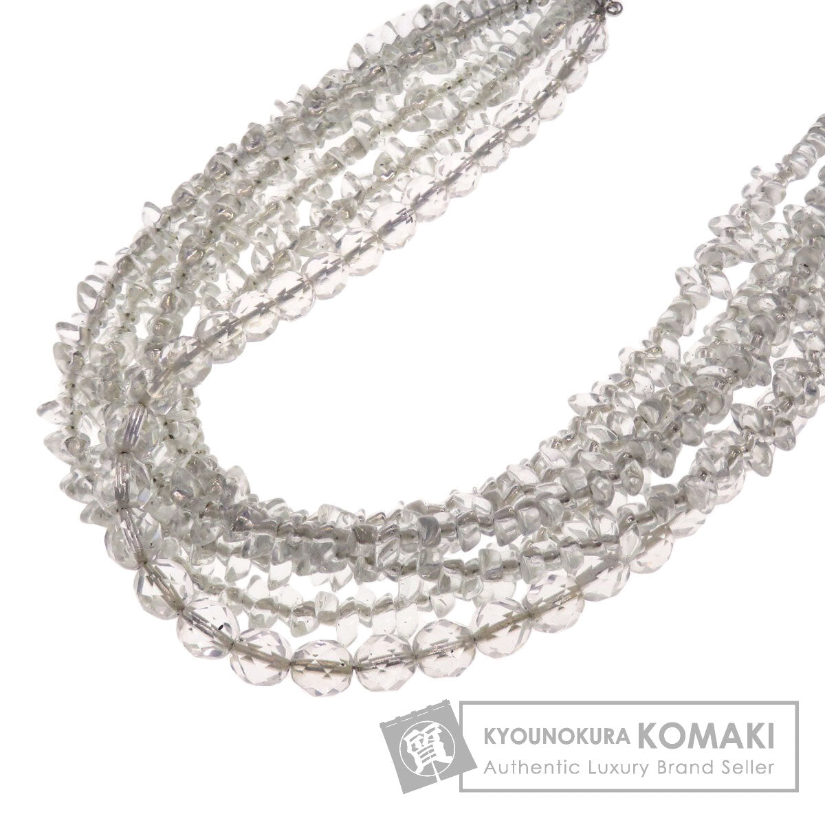SELECT JEWELRY セレクトジュエリー 水晶 ネックレス クリスタル レディース 中古