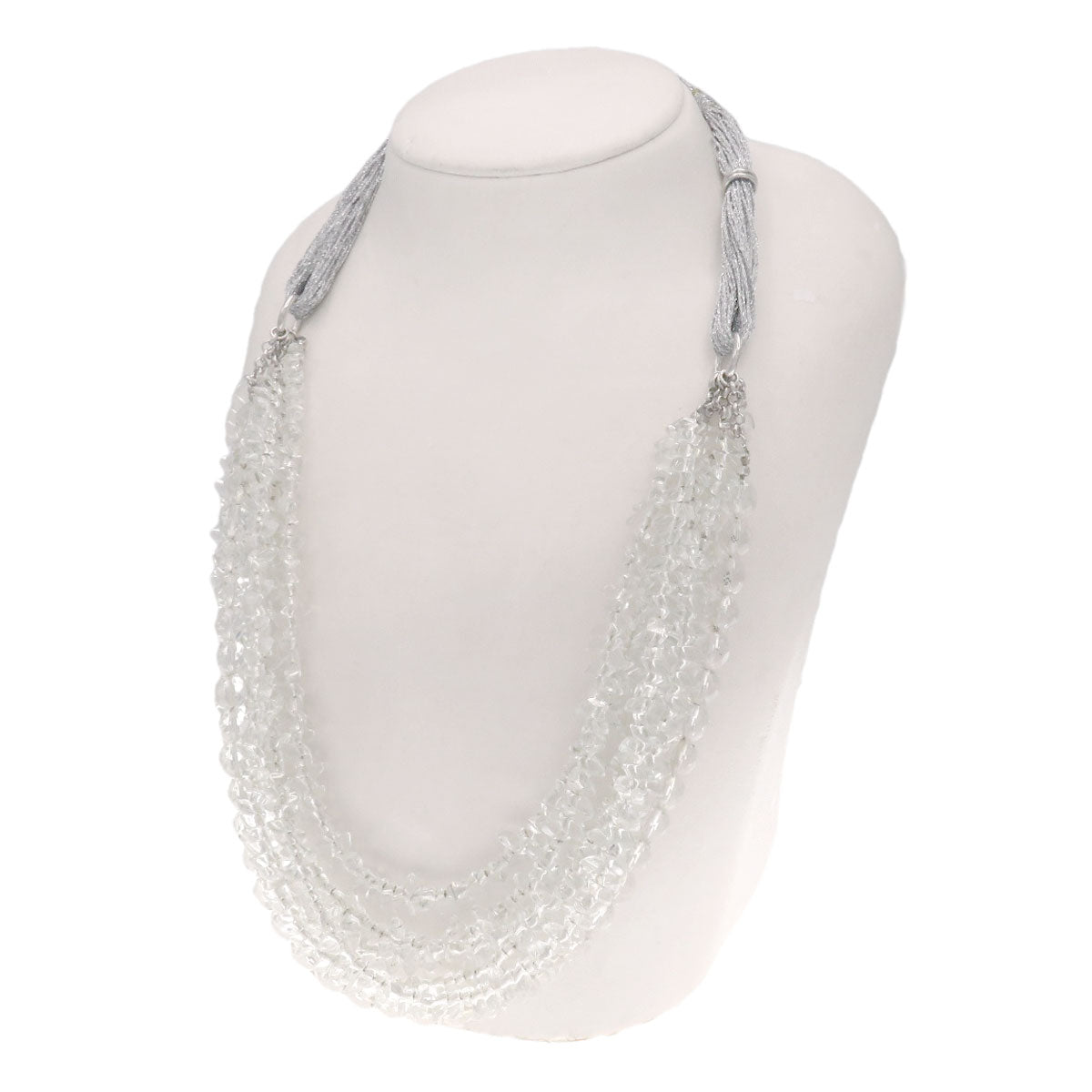SELECT JEWELRY セレクトジュエリー 水晶 ネックレス クリスタル レディース 中古