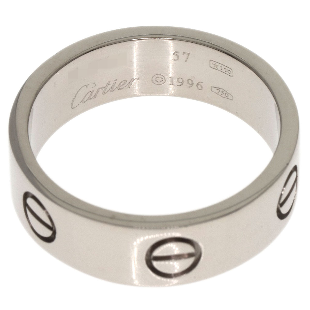 CARTIER カルティエ ラブリング #57 リング・指輪 K18WG レディース 中古