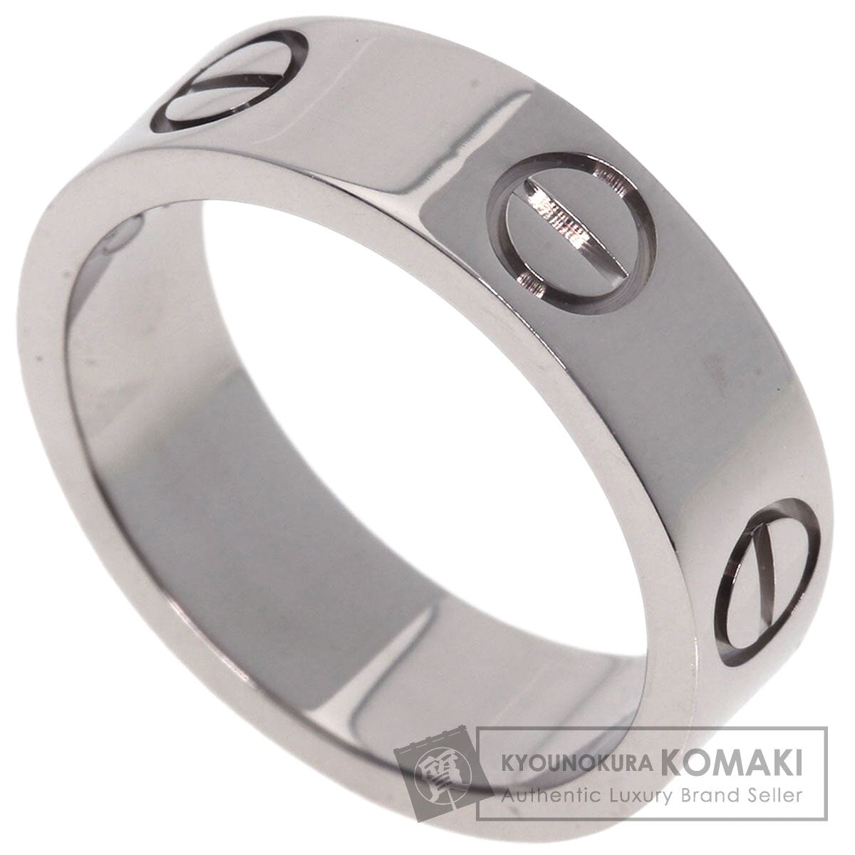 CARTIER カルティエ ラブリング #50 リング・指輪 K18WG レディース 中古