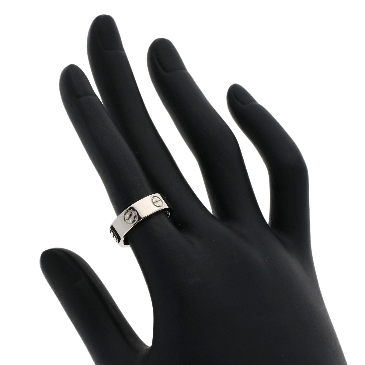 CARTIER カルティエ ラブリング #50 リング・指輪 K18WG レディース 中古