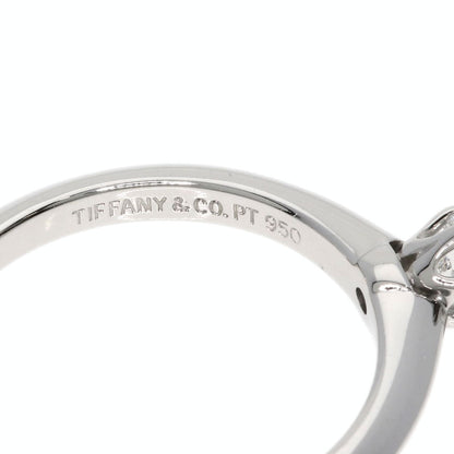TIFFANY&Co. ティファニー ソリティア ダイヤモンド ナイフエッジ リング・指輪 PT950 レディース 中古