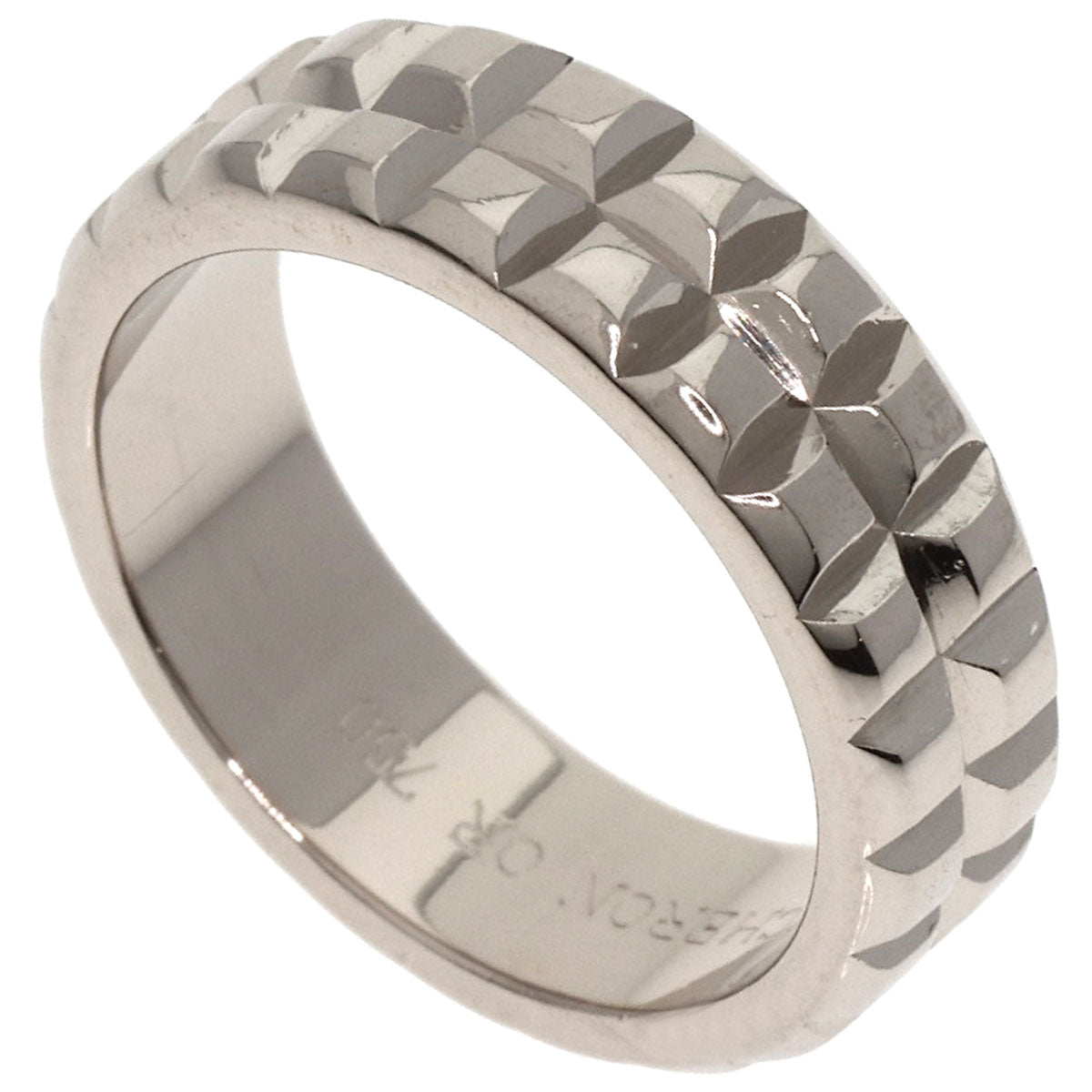 Boucheron ブシュロン キャトル クルドパリ ポワントド ディアマン リング・指輪 K18WG レディース 中古