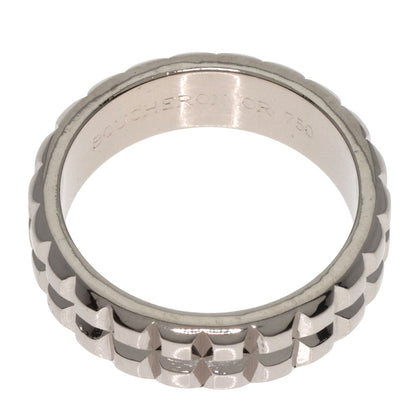 Boucheron ブシュロン キャトル クルドパリ ポワントド ディアマン リング・指輪 K18WG レディース 中古
