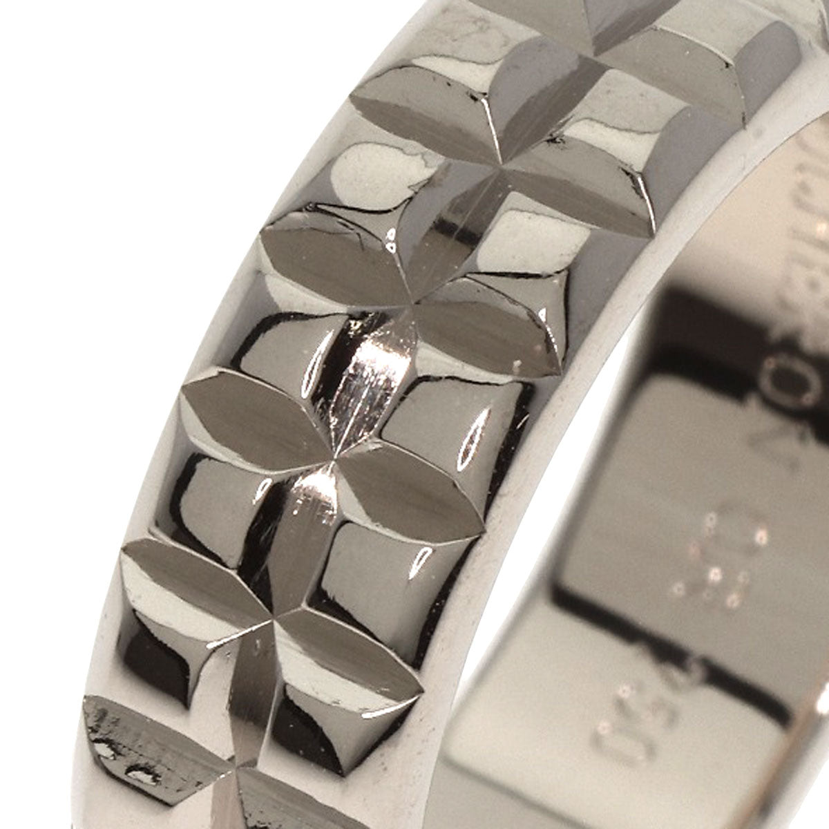 Boucheron ブシュロン キャトル クルドパリ ポワントド ディアマン リング・指輪 K18WG レディース 中古