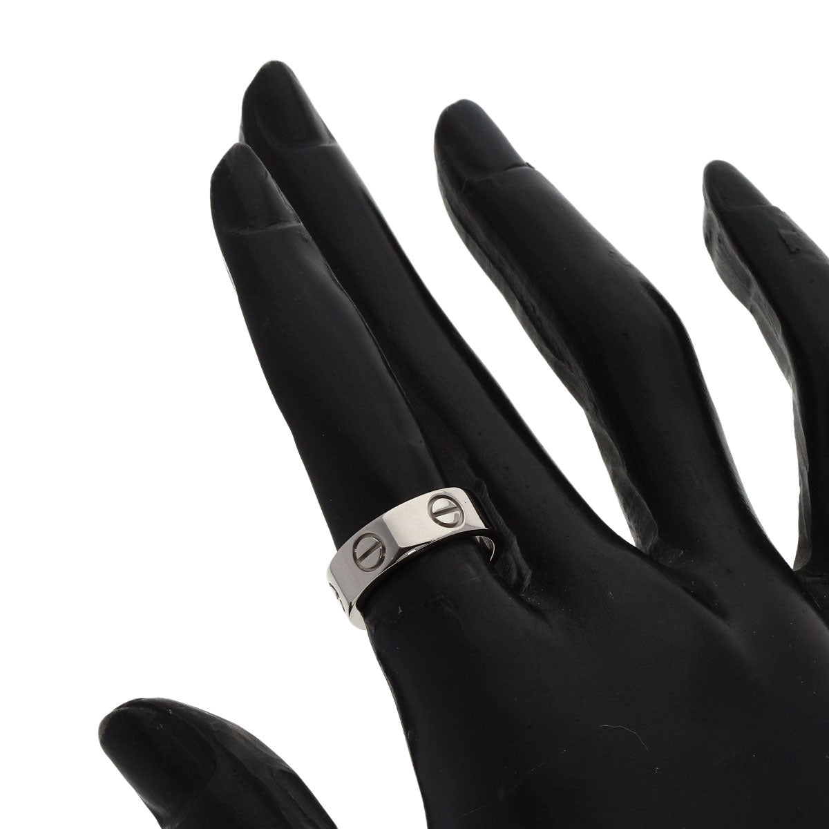 CARTIER カルティエ ラブリング #49 リング・指輪 K18WG レディース 中古