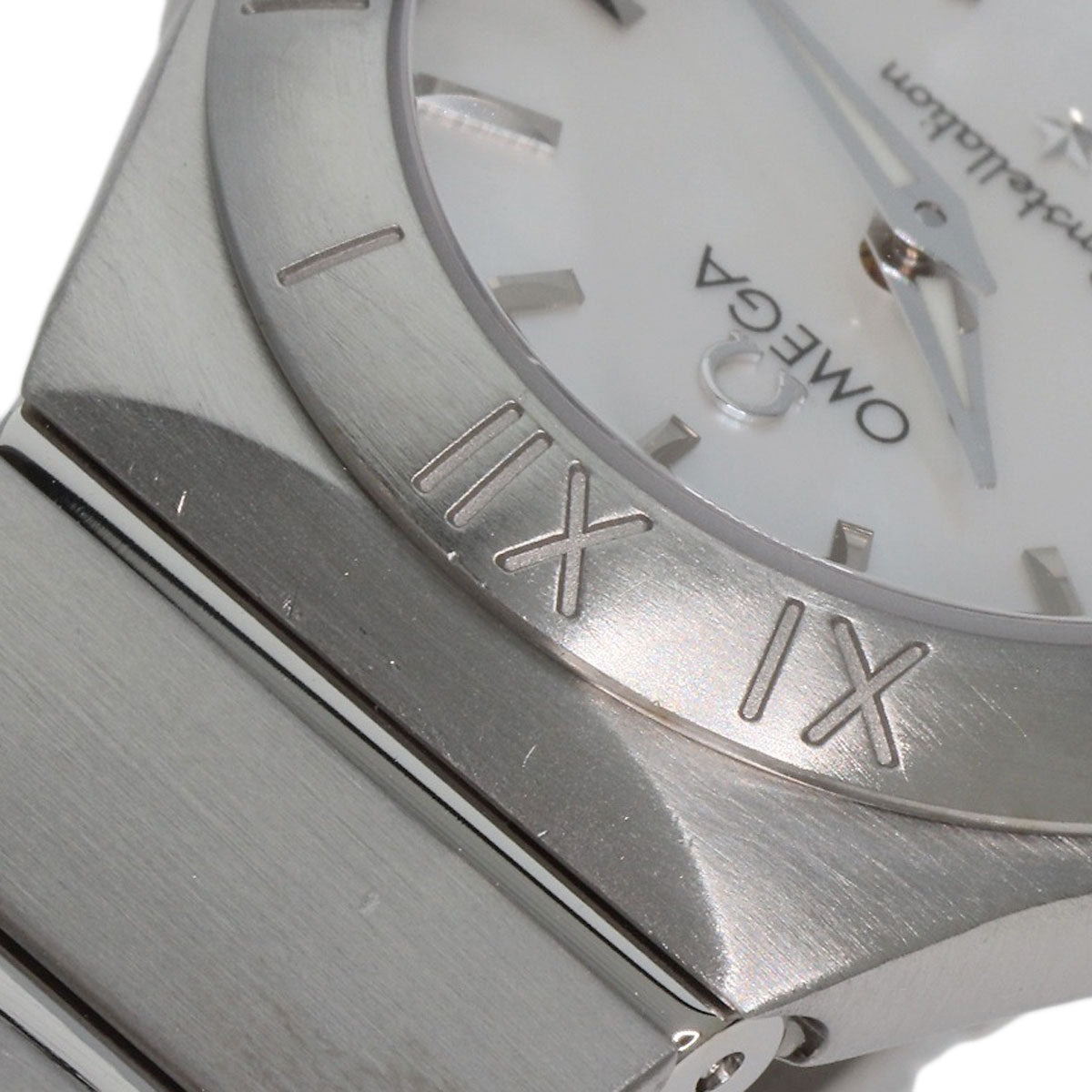 OMEGA オメガ 123.10.24.60.05.001 コンステレーション ブラッシュ 腕時計 SS レディース 中古